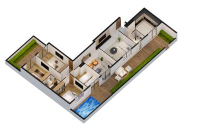 Duplex premium Tinjis Mall