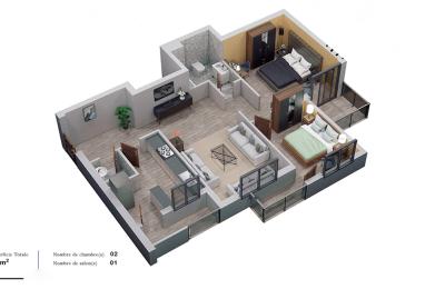 Appartement moyen standing Marjan