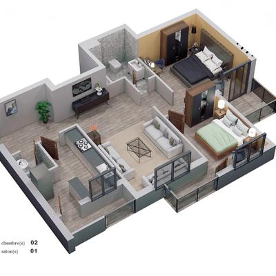Appartement moyen standing Marjan